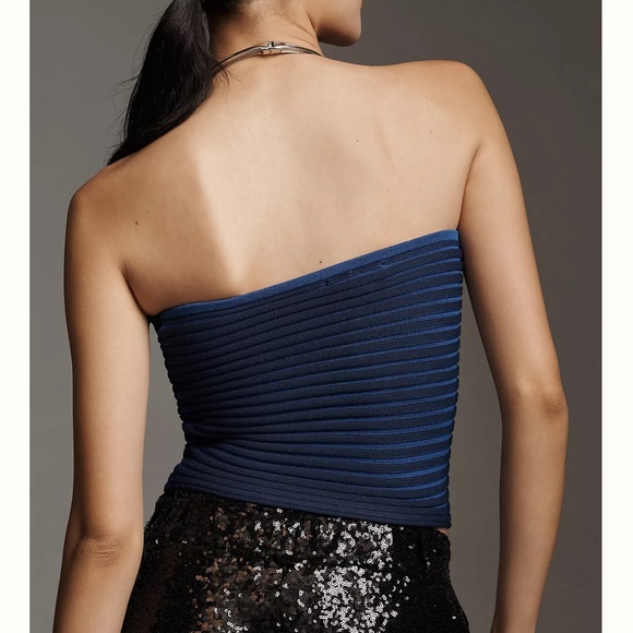 line and dot square tube top - Picture 4 of 4